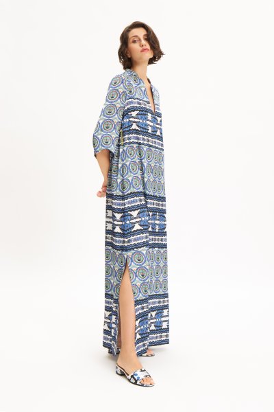  CHROMA KAFTAN DRESS
